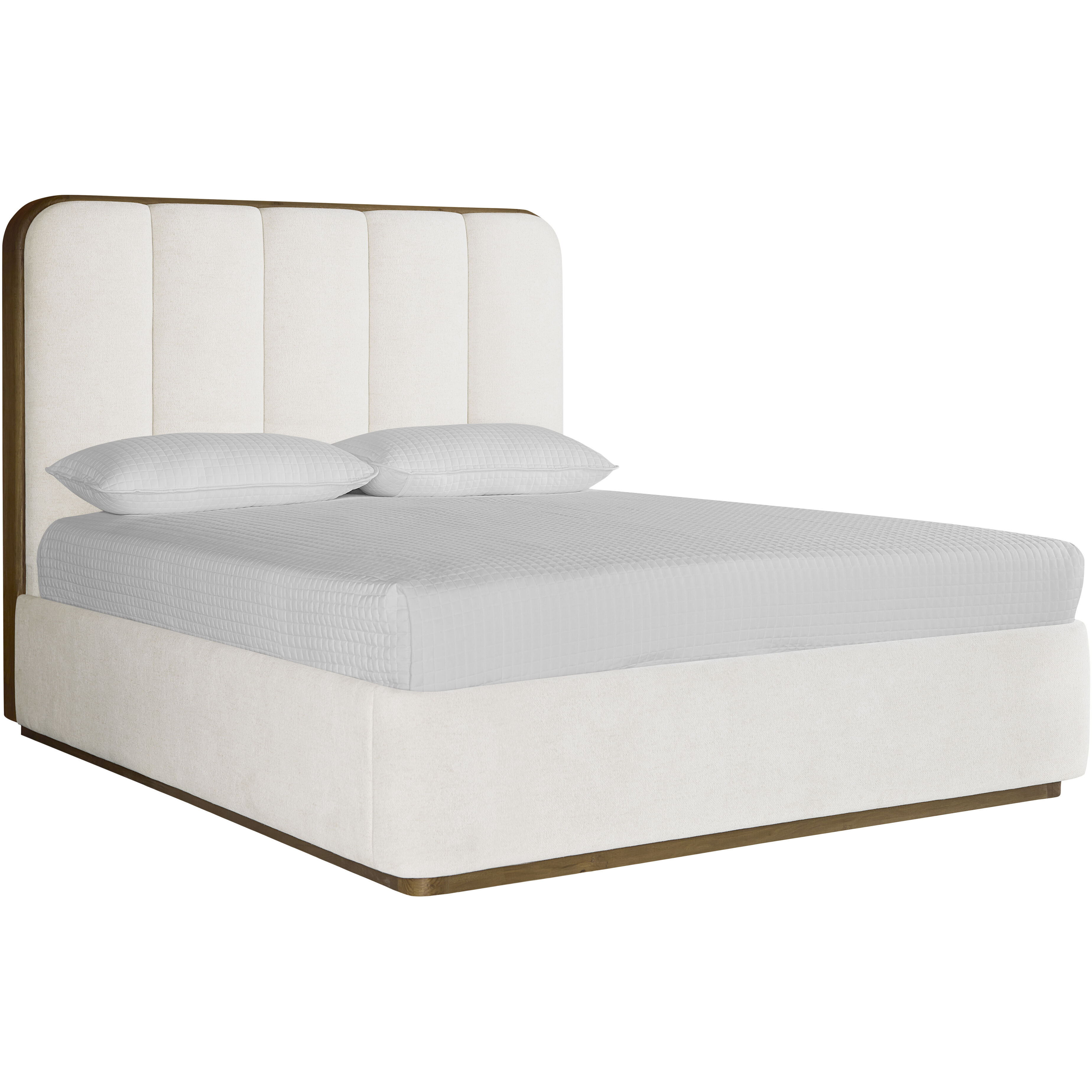 Jamille Eclipse White Bed, Queen